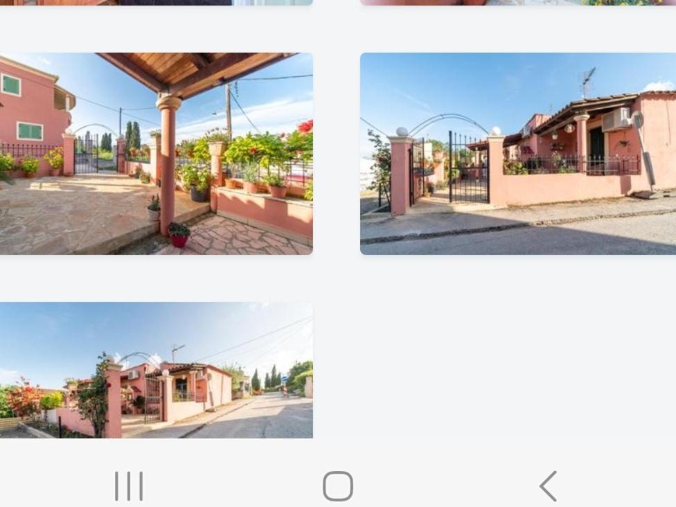Spiros Corfu Apartment Kanálion Esterno foto